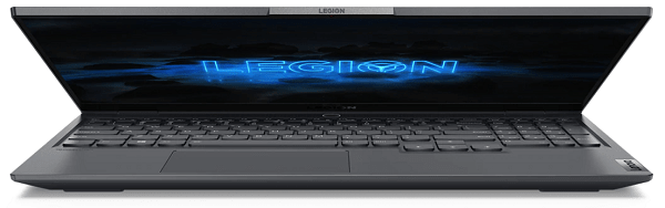 Lenovo Legion Slim 750i 半分閉じた状態　正面