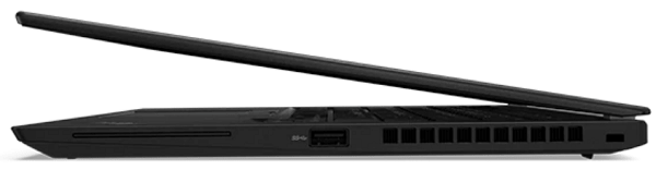 Lenovo ThinkPad T14s Gen 2　右側面から