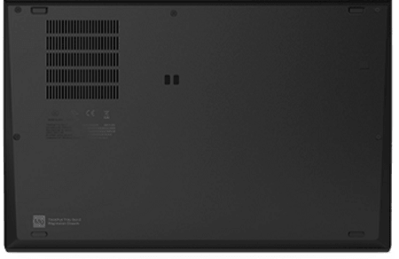 Lenovo ThinkPad T14s Gen 2の底面