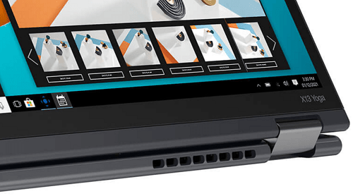 Lenovo ThinkPad X13 Yoga Gen 2の排気口