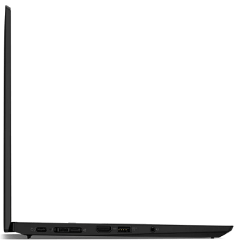 Lenovo ThinkPad X13 Gen 2 開いた状態の横から