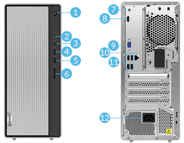 Lenovo IdeaCentre 560i　インターフェイス