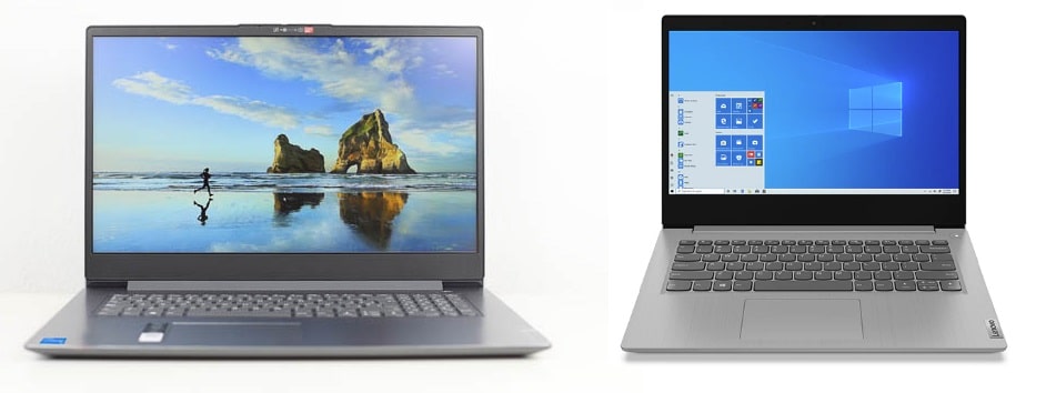 Lenovo IdeaPad slim 360i 17とSlim 350i 14の筐体