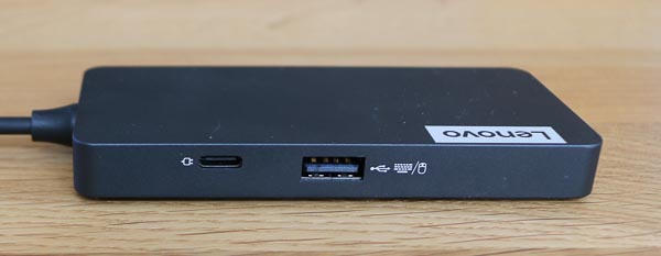 Lenovo USB Type-C 7-in-1 ハブのインターフェイス