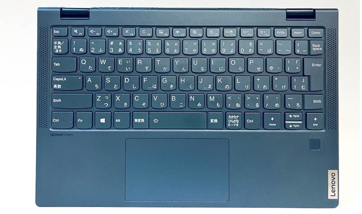 Lenovo yoga 660のキーボード
