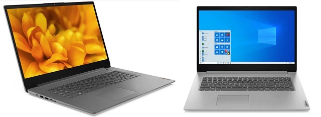 Lenovo IdeaPad slim 360i 17と旧モデルの筐体