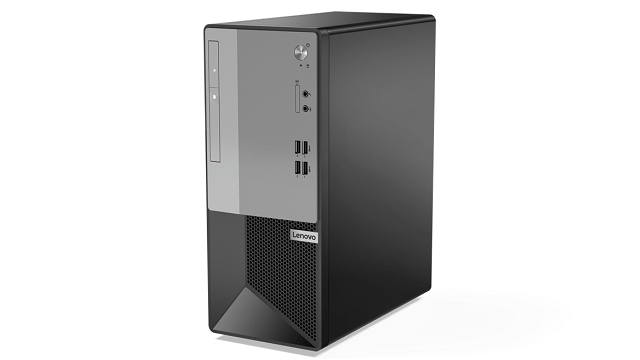 Lenovo V50t Mini-Tower　右斜め前から