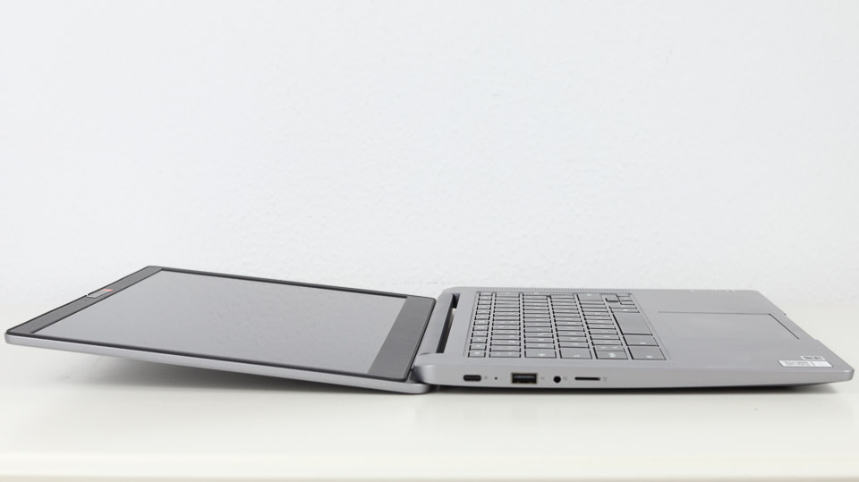 Lenovo IdeaPad Slim 360 Chromebook ディスプレイが開く最大角度