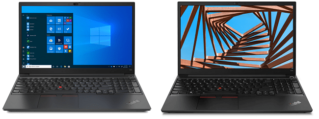 Lenovo ThinkPad E15 Gen 3とGen 2の筐体比較