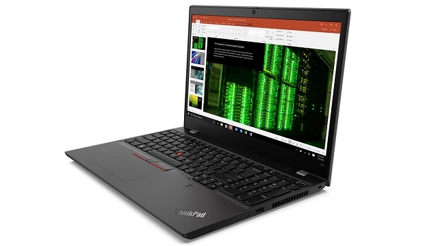 Lenovo ThinkPad L15 Gen 2 AMD　右側面から