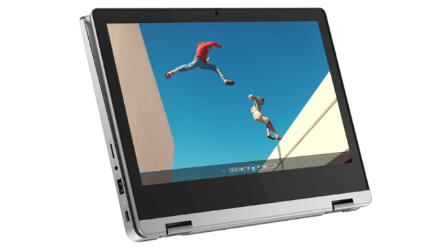 Lenovo Ideapad Flex 360 Chromebook　タブレットモード