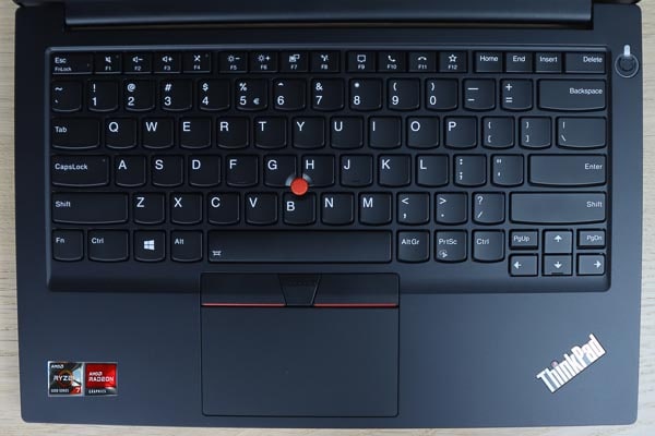 Lenovo ThinkPad E14 Gen 2 AMDのキーボード