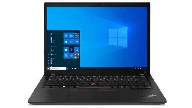 Lenovo ThinkPad X13 Gen 2 AMD　正面