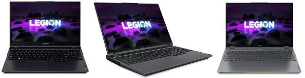 Lenovo Legion 560とLegion 560 Pro、Legion 760の筐体比較