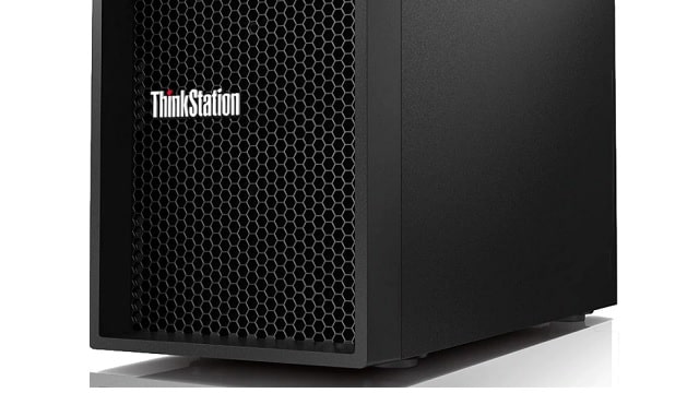 Lenovo Thinkstation P520C　前面下部