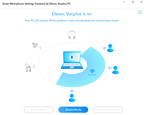 Smart Microphone setting