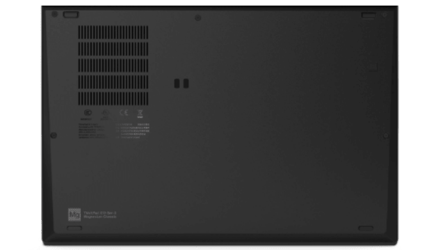 Lenovo ThinkPad X13 Gen 2 AMDの底面