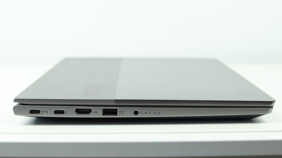 Lenovo ThinkBook 15 Gen 3の左側面インターフェース