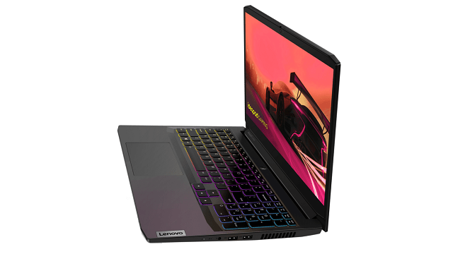 Lenovo IdeaPad Gaming 360　側面から