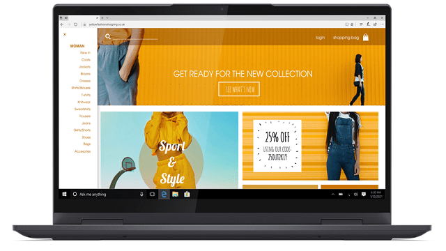 Lenovo Yoga 760 AMD　正面