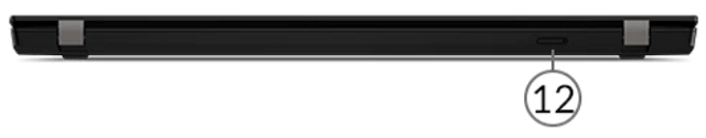 Lenovo ThinkPad P14s AMD Gen 2の背面インターフェイス