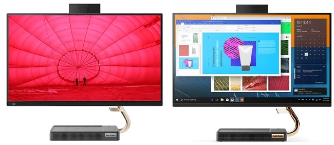 Lenovo IdeaCentre AIO 560iと旧モデルの筐体