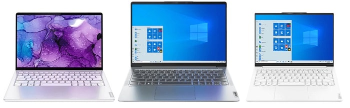 Lenovo IdeaPad S54013型と比較機種の筐体