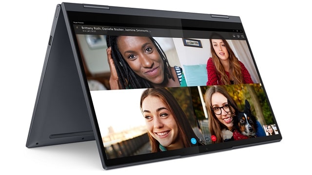 Lenovo Yoga 760 AMDのテントモード