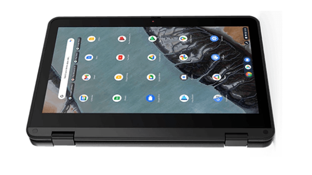 Lenovo 300e Chromebook Gen 3　タブレットモード