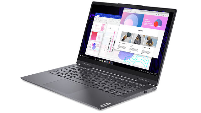 Lenovo Yoga 760 AMD　右斜め前から