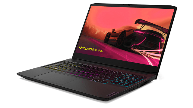 Lenovo IdeaPad Gaming 360 右斜め前から