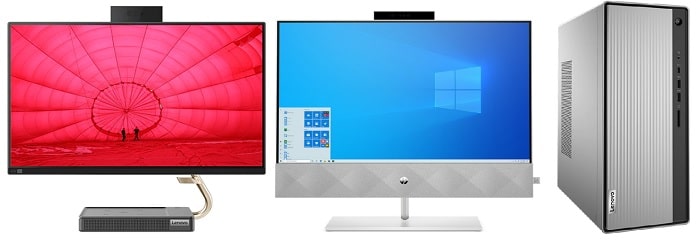 Lenovo IdeaCentre AIO 560iと比較機種の筐体