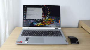 ThinkPad X1 プレゼンターマウスをideapad Flex 550iに接続