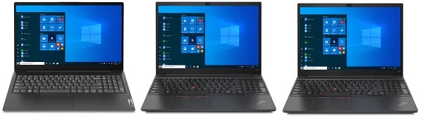 Lenovo V15 Gen 2 AMDと比較機種の筐体