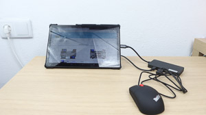 ThinkPad USB レーザー・マウスをTab M10 FHD Gen 2に接続