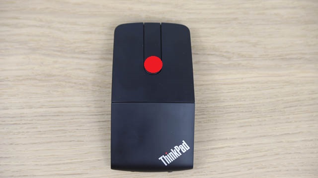 ThinkPad X1 プレゼンターマウス　dpi変更ボタン