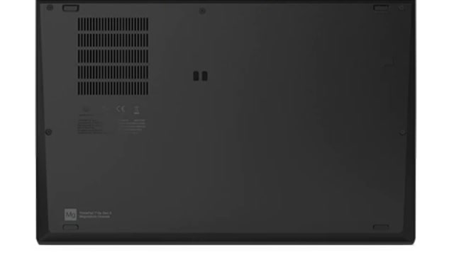 Lenovo ThinkPad T14s Gen 2 AMDの底面