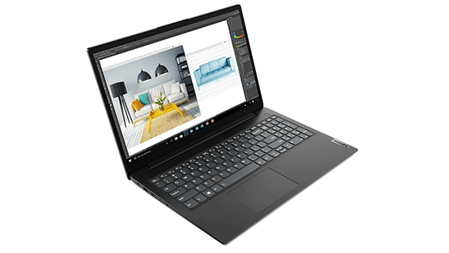 Lenovo V15 Gen 2 AMD　左斜め前から