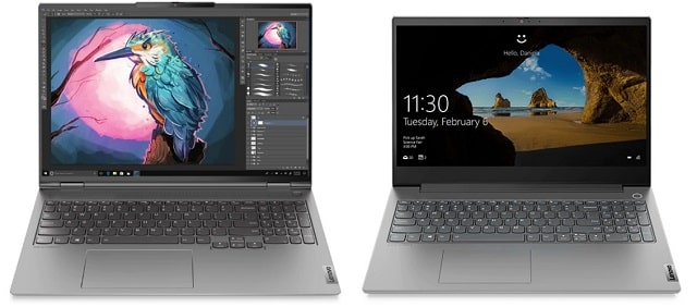 Lenovo ThinkBook 16p gen 2と15pの筐体