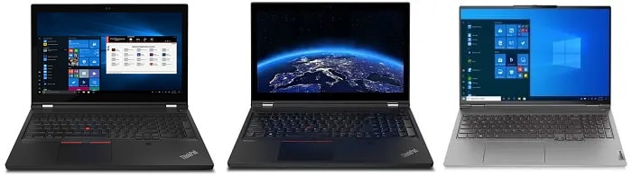 Lenovo ThinkPad P15 Gen 2とライバル機種の筐体