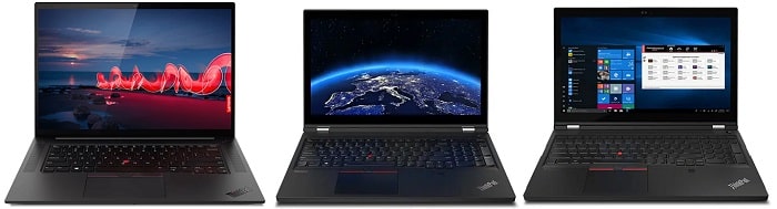 Lenovo ThinkPad X1 Extreme Gen 4と比較機種の筐体