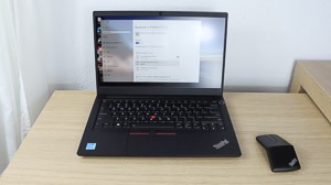 ThinkPad X1 プレゼンターマウスをThinkpad E14 gen 2に接続