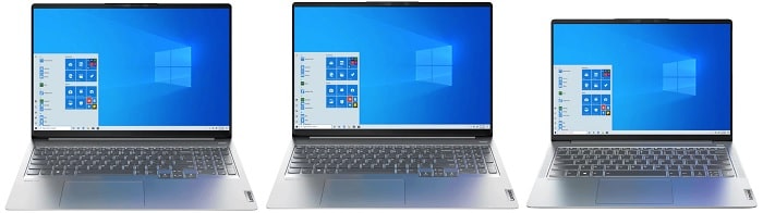 Lenovo IdeaPad Slim 560i(16)と比較機種の筐体