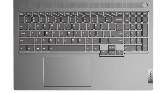 Lenovo Thinkbook 16p Gen 2 AMDのキーボード