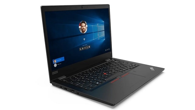 Lenovo thinkpad L13 Gen 2 AMD　左ななめ前から