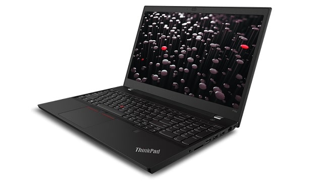Lenovo ThinkPad P15v Gen 2　右斜め前から