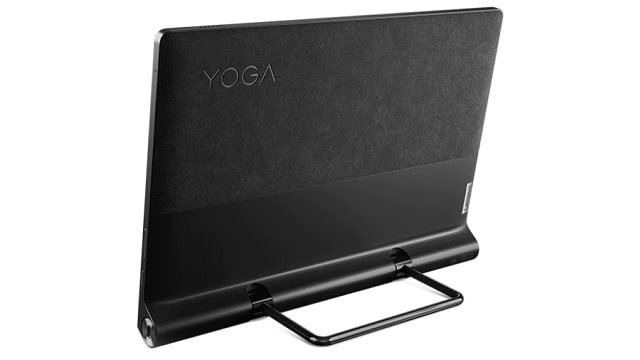 Lenovo Yoga Tab 13　背面スタンド使用時