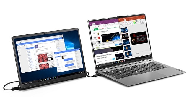 Lenovo Yoga Tab 13　パソコンと接続