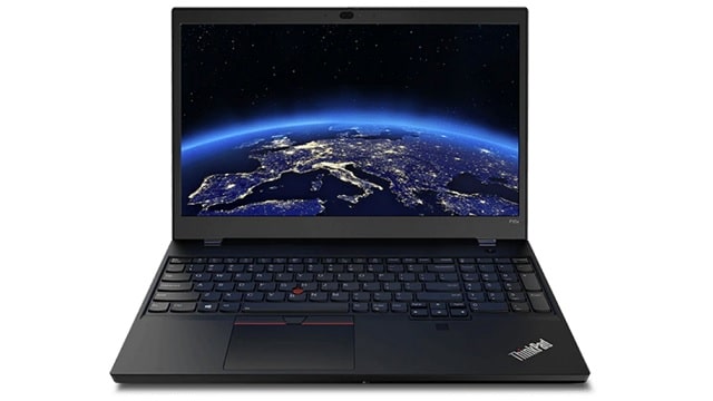 Lenovo ThinkPad P15v Gen 2　正面