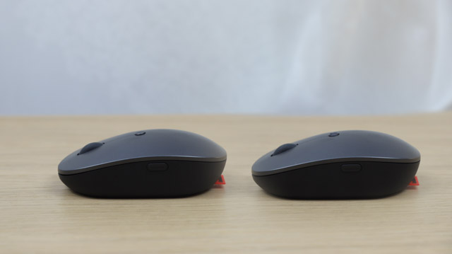 Lenovo Go USB Type-C ワイヤレスマウスとLenovo go マルチデバイスマウス　比較